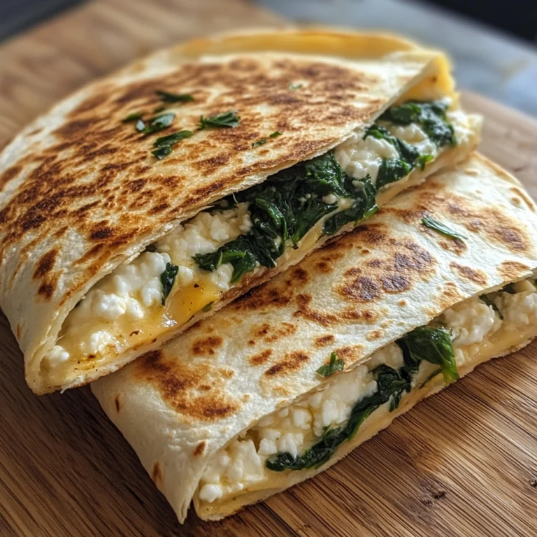 cottage cheese quesadilla sliced and steaming hot