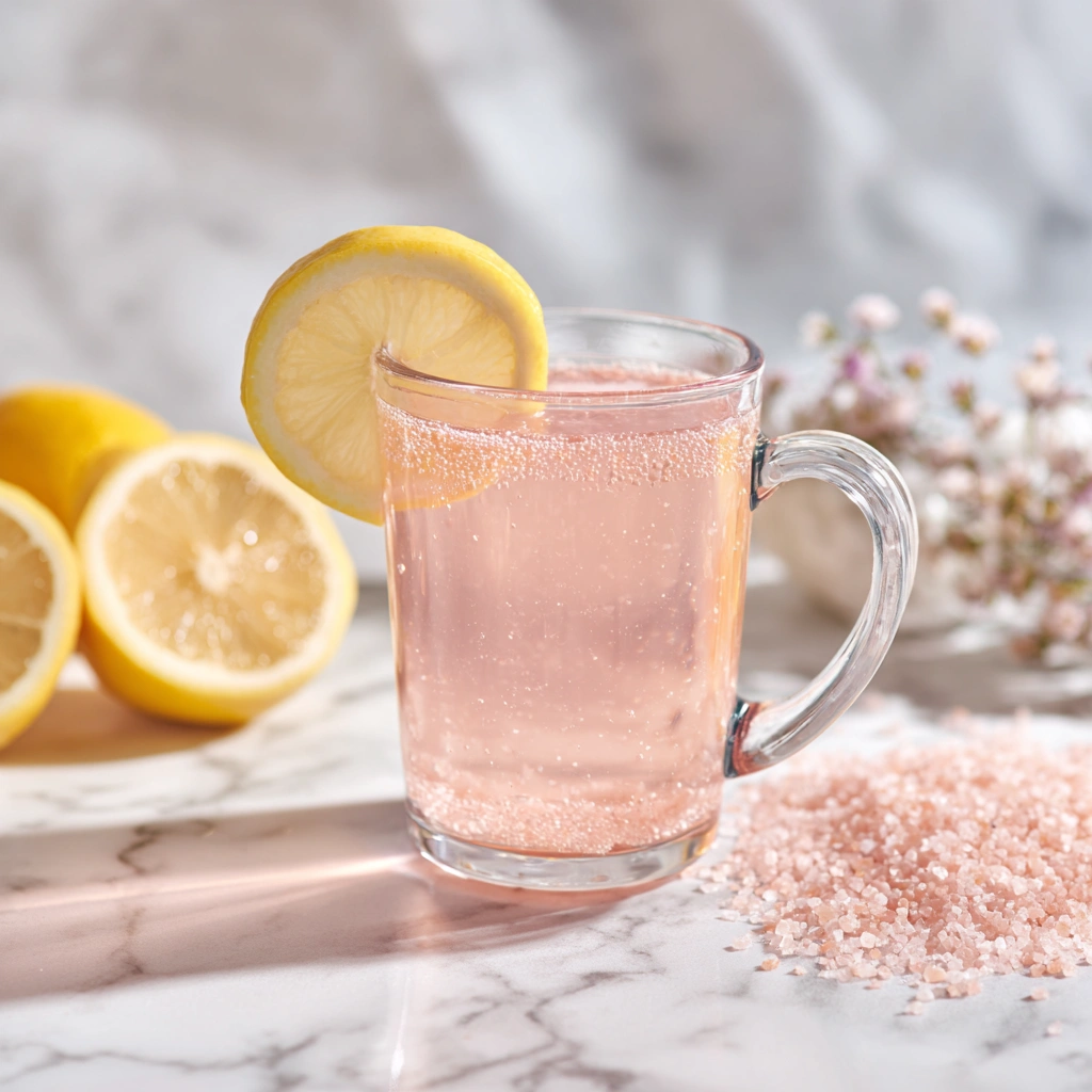 pink salt weight loss recipe with lemon