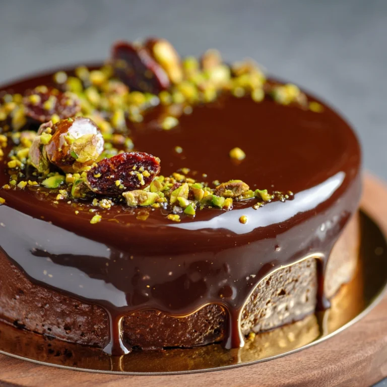 Dubai Chocolate Pistachio Cake: Rich, Moist & Elegant